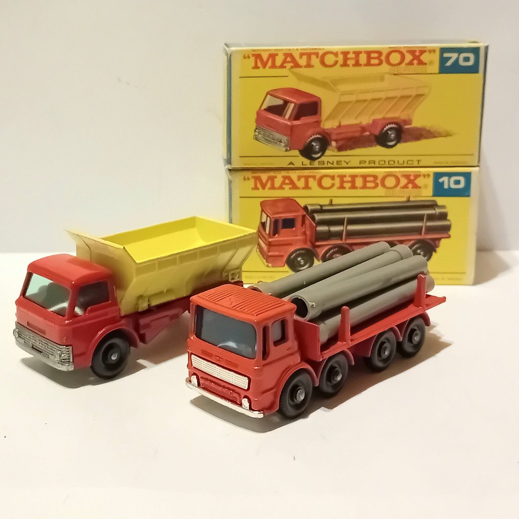 Matchbox pipe truck outlet