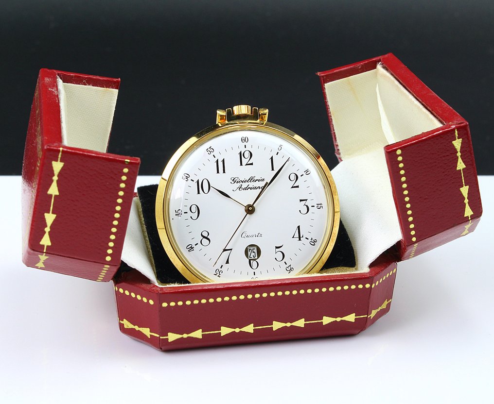 orologio da taschino oro 18 ktNO RESERVE PRICE 1980 1989 Catawiki