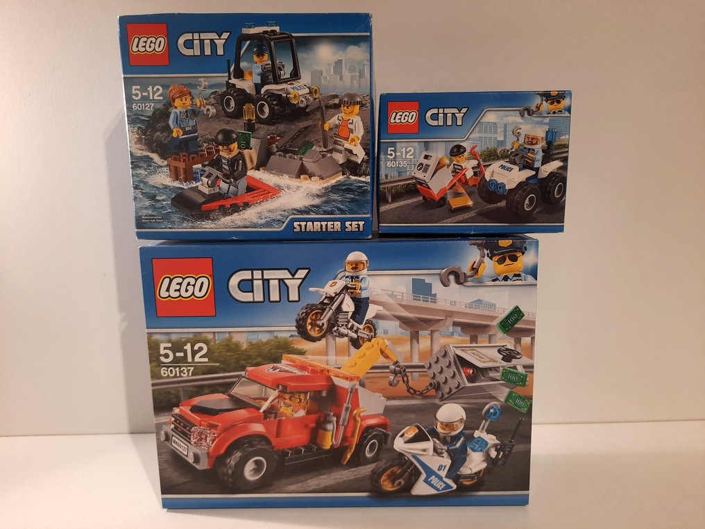 Lego City 60137 60127 60135 Politie Sleeptruck Probleem