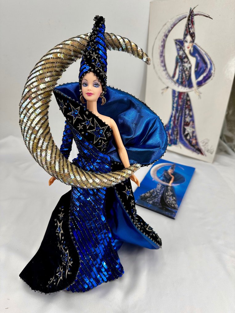 Mattel Barbie doll Moon Goddess by Bob Mackie 1990 2000 U.S