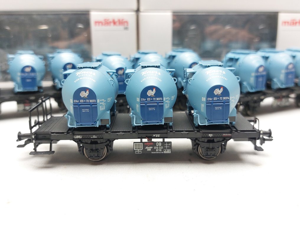 Märklin H0 46827/48508/48158/00751 24 Modeltrein goederenwagon (5