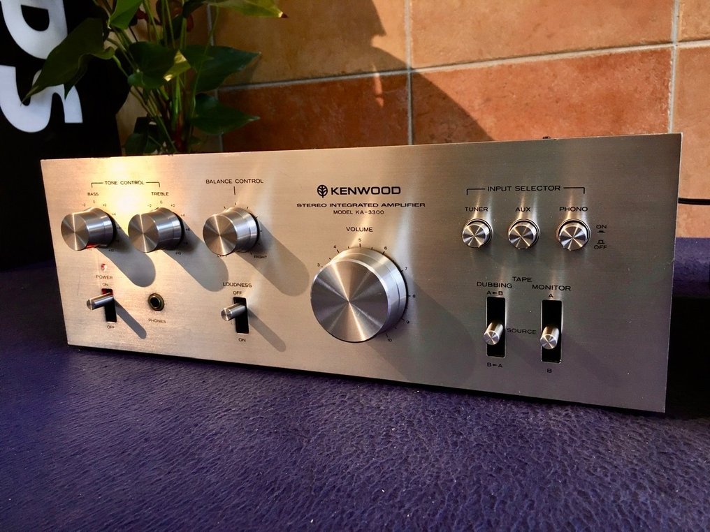 Kenwood - KA-3300 & KT-3300 tuner Solid state integrated amplifier ...