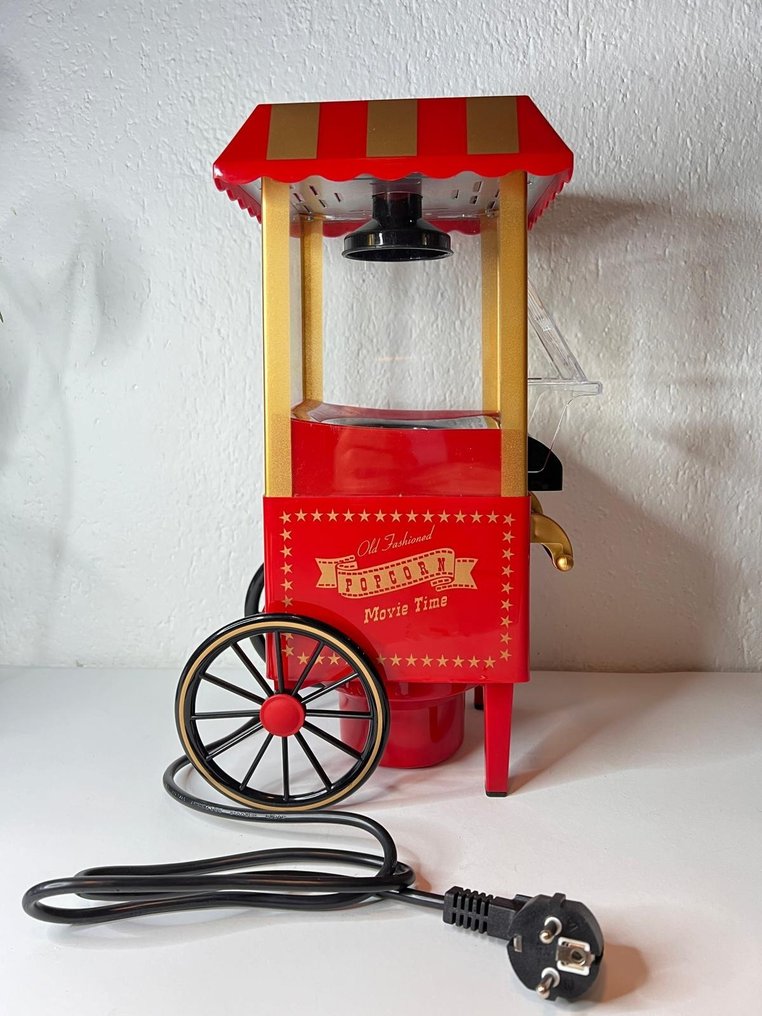 Old time top popcorn machine