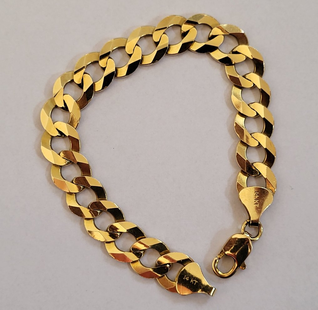 585-14-karat-gold-kettenarmband-catawiki