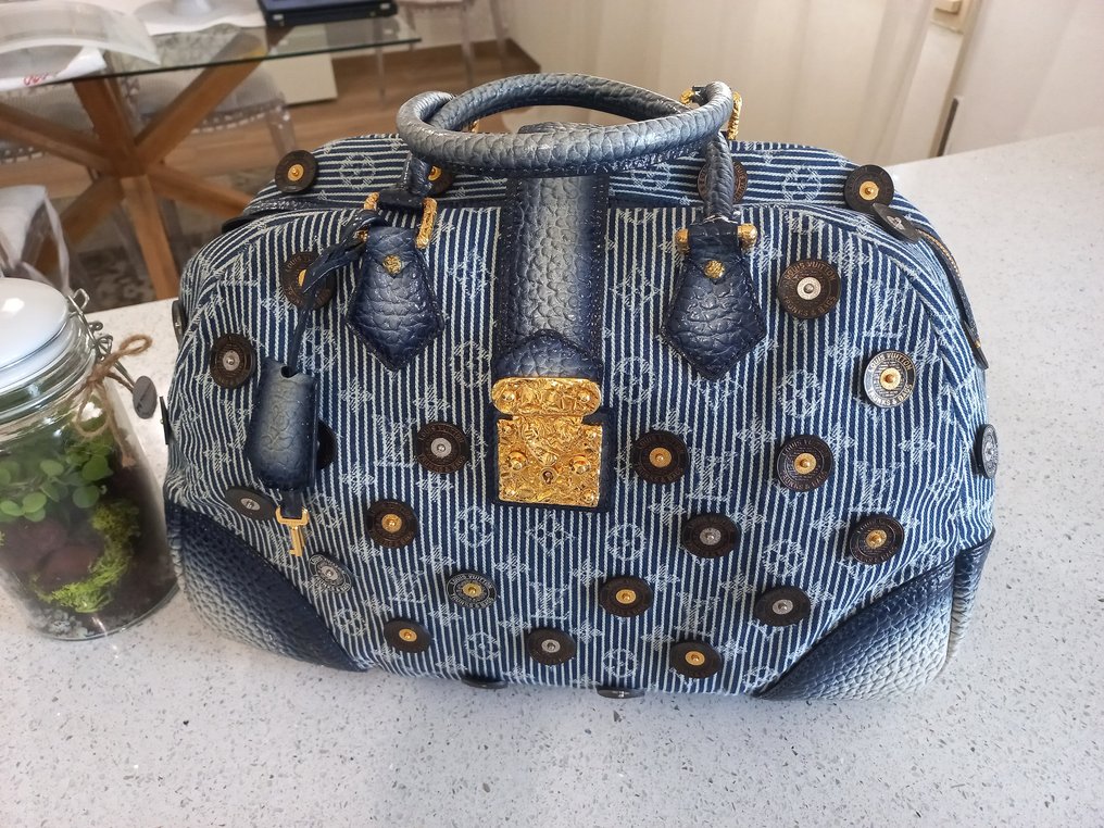 Louis vuitton trunks and bags denim shop