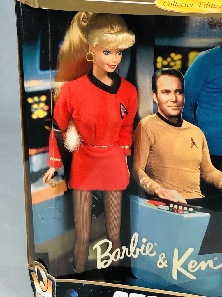 30th anniversary collector edition sales barbie and ken star trek