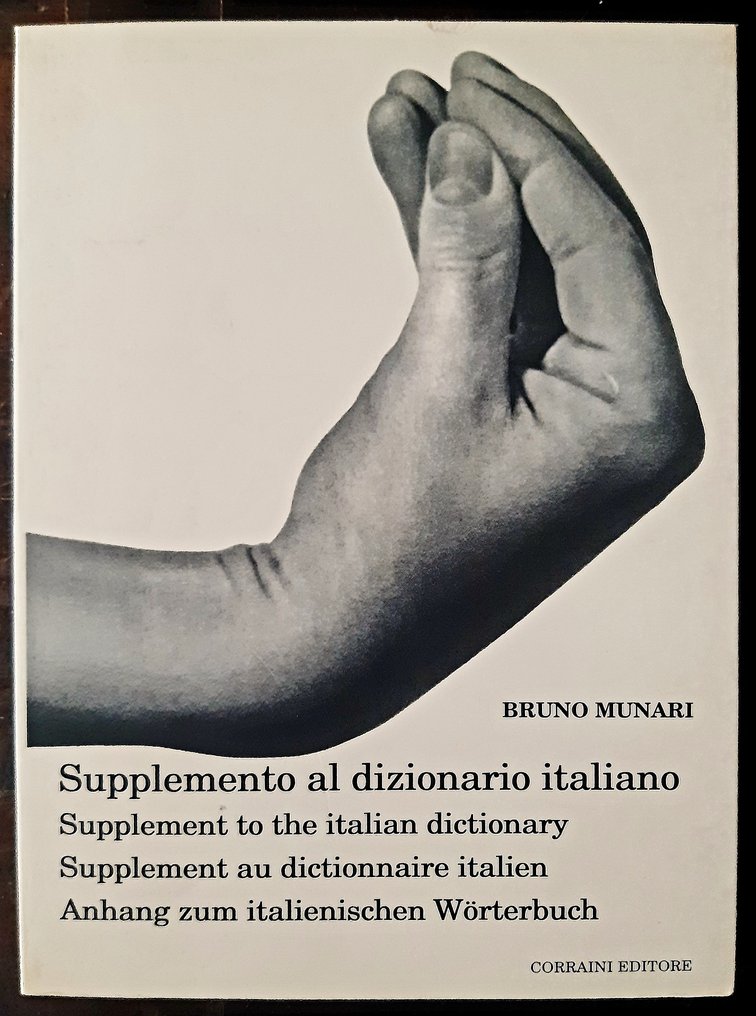 Bruno Munari - Supplemento al dizionario italiano - 1999 - Catawiki