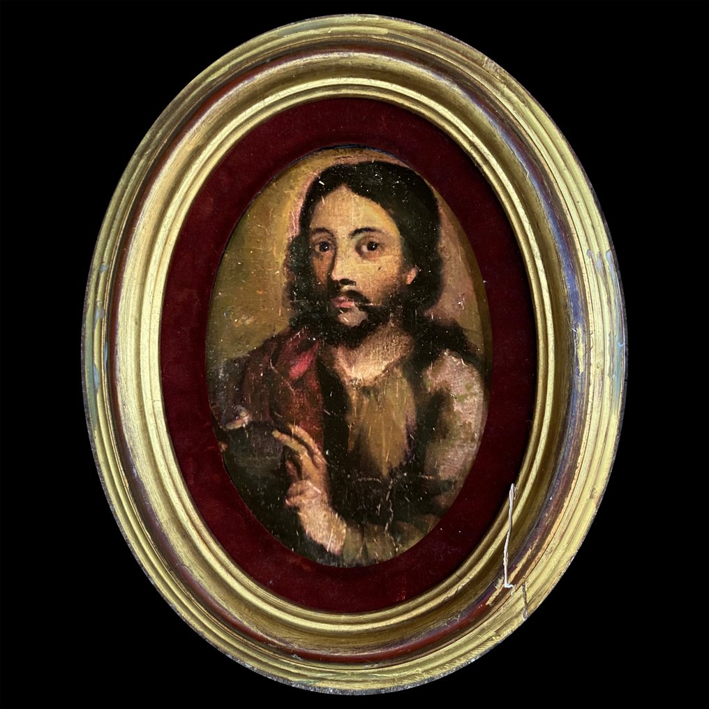 Escuela napolitana (XVII) Salvator Mundi NO RESERVE Catawiki
