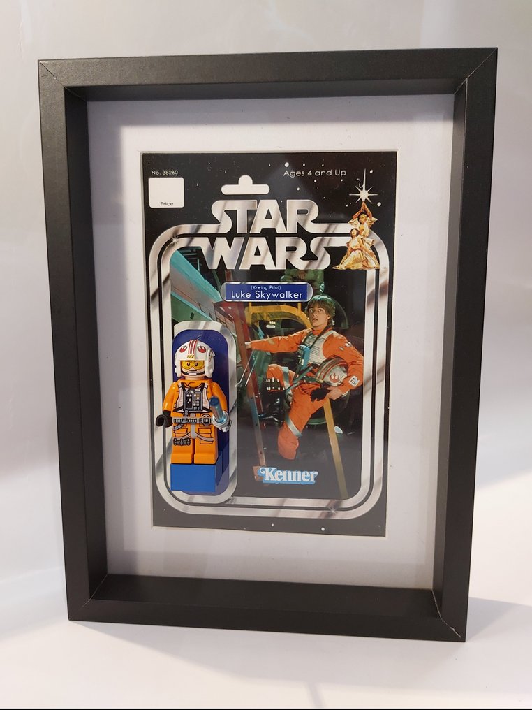 LEGO Star Wars Rare Luke Skywalker Frame Action Figure Style