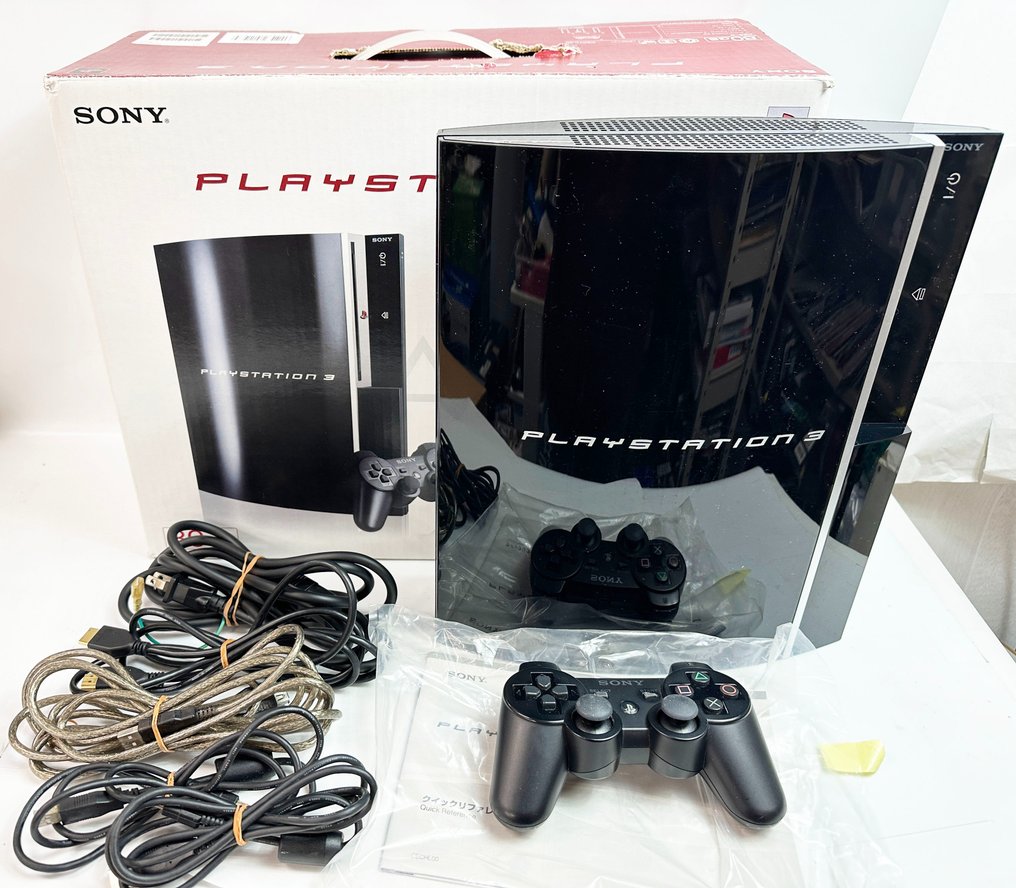 Sony SONY PLAYSTATION 3 Fat MODEL CECHL00 Clear Black JAPANESE