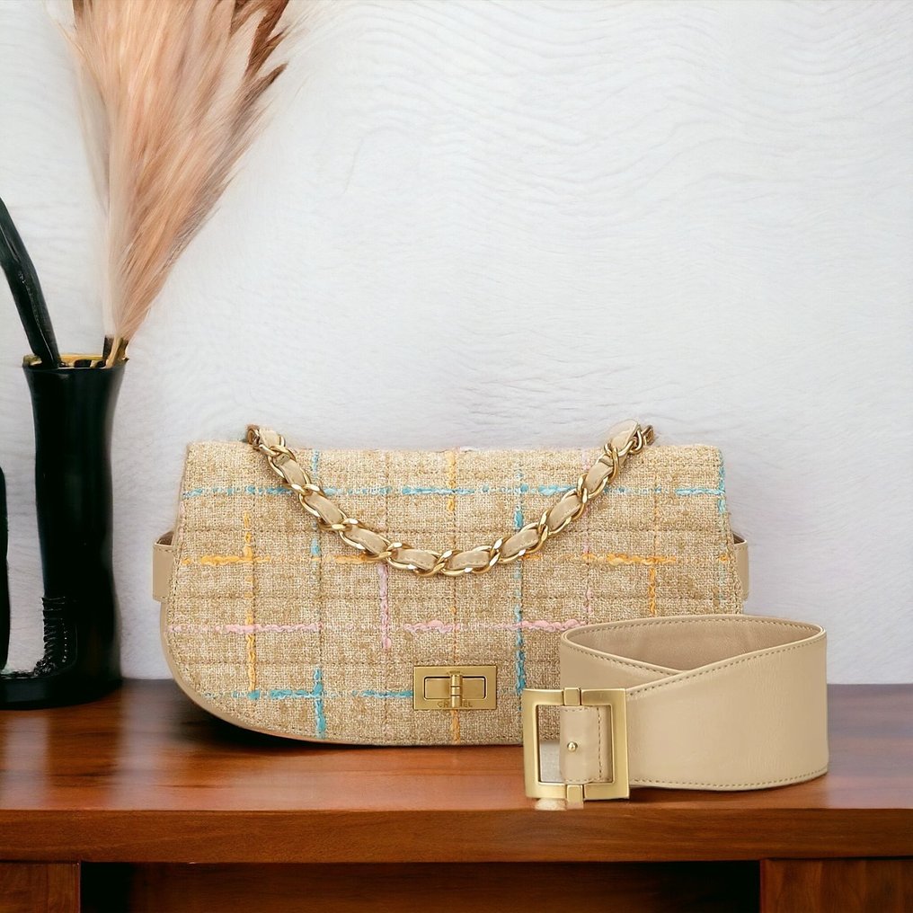 Borsa chanel online in tessuto