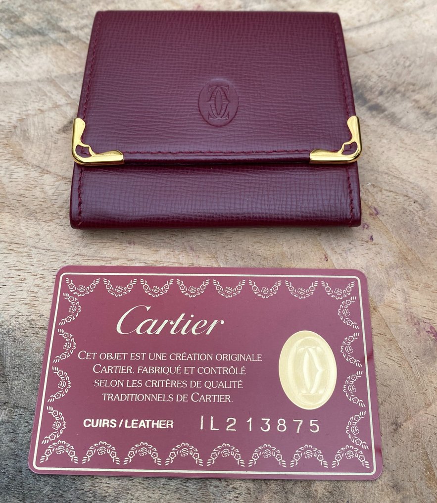 Cartier on sale small wallet