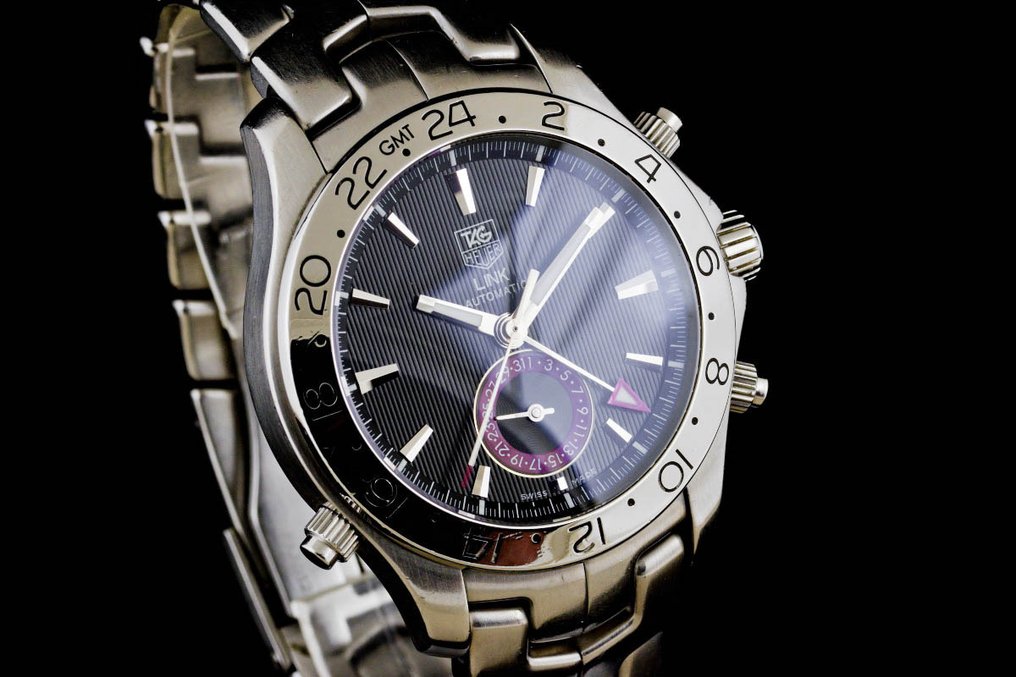 Tag heuer link gmt automatic cheap