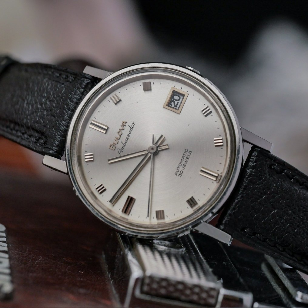 Bulova ambassador automatic 30 jewels store
