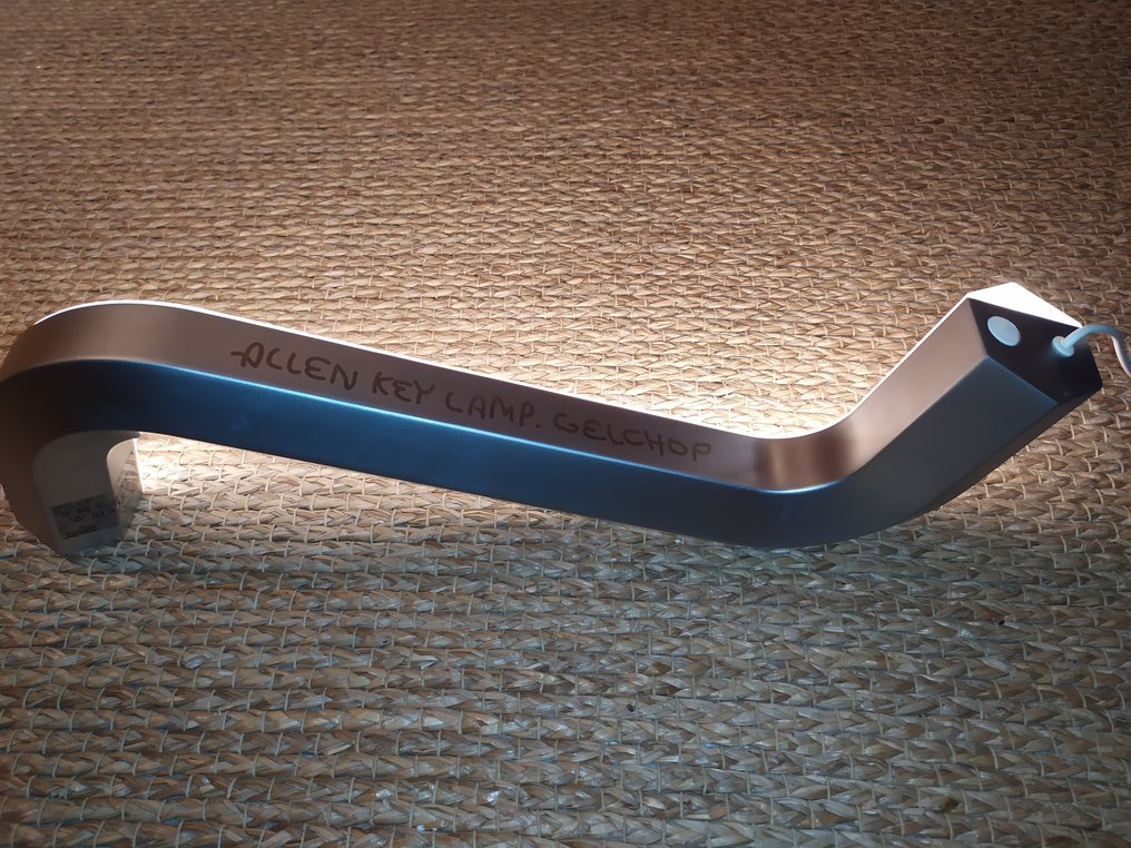 Ikea Gelchop studio Table lamp Allen Key Lamp Aluminium