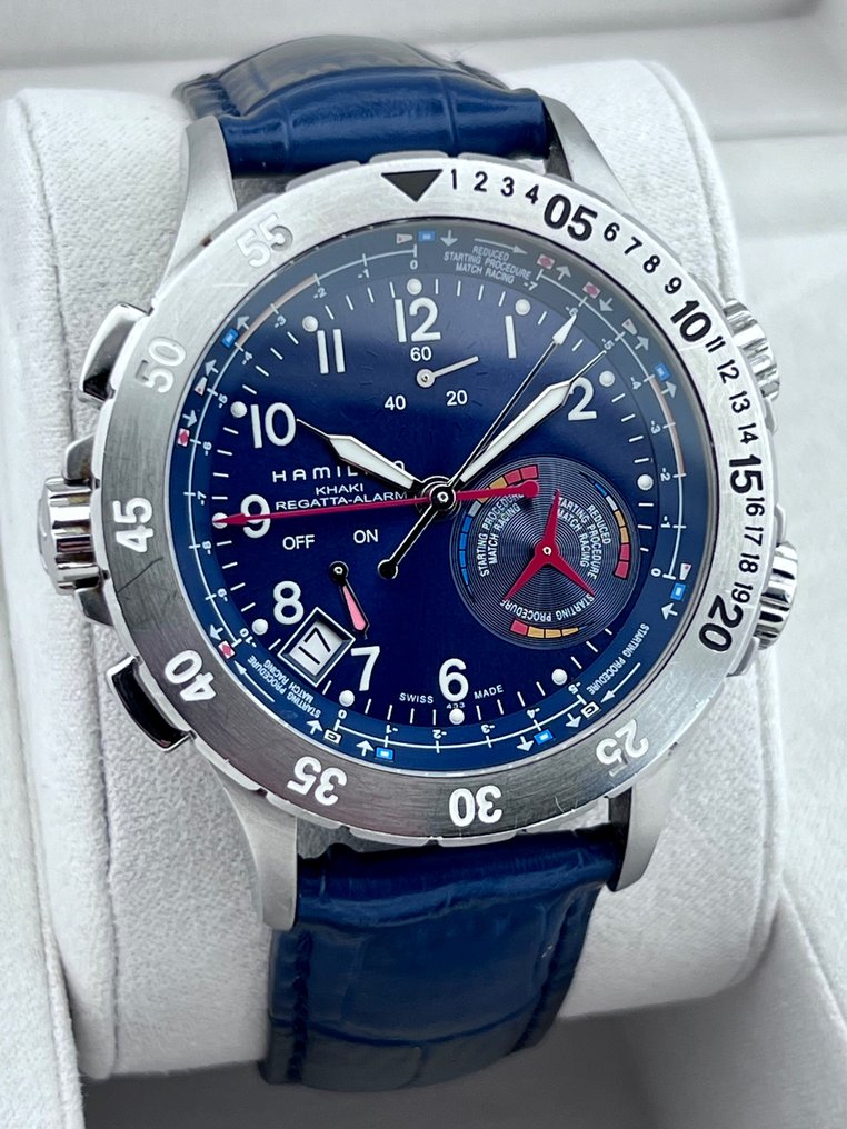 Hamilton khaki regatta alarm discount