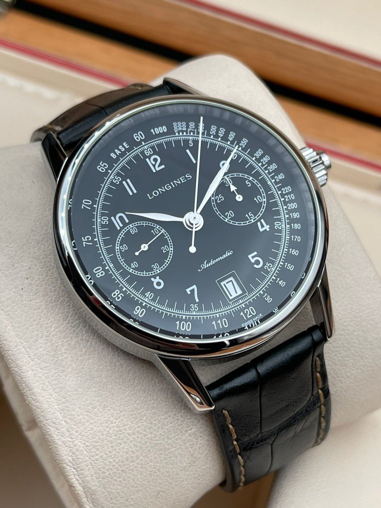 Longines heritage hotsell monopusher chronograph