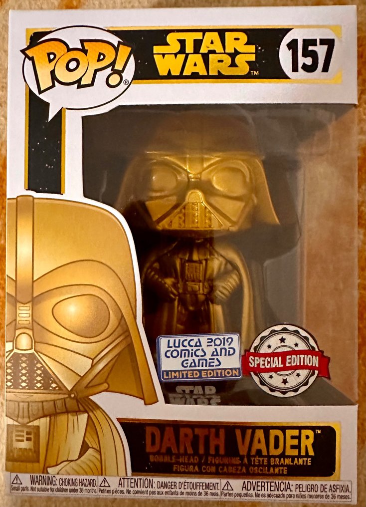 Funko Funko Pop 157 Darth Vader Special Edition Gold 2010