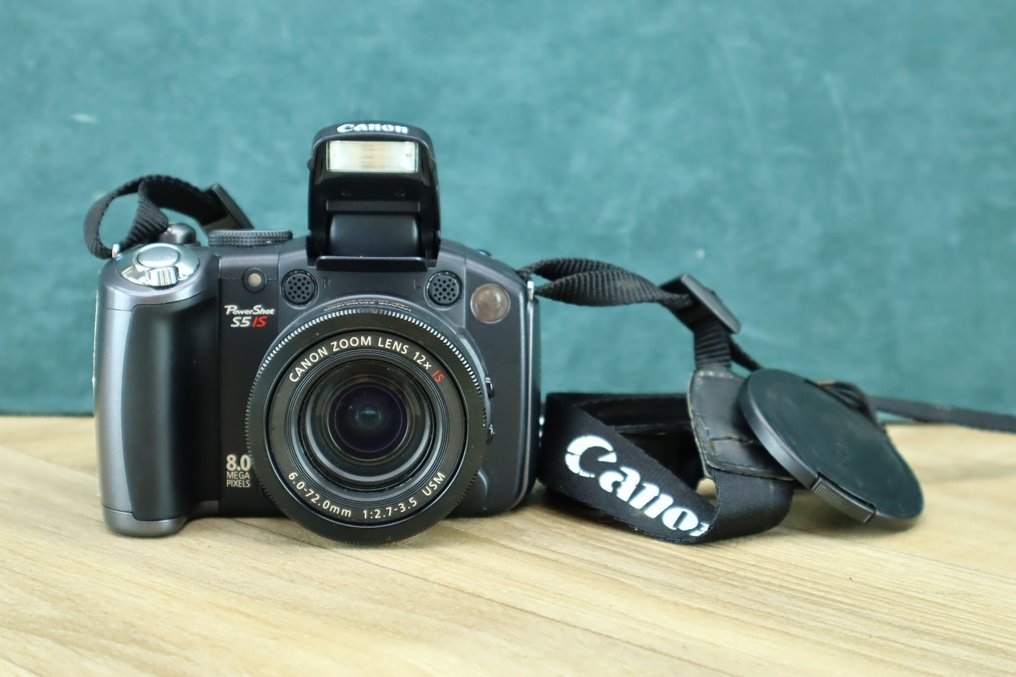 Canon PowerShot S5IS + Canon zoomlens 6.072.0mm 12.73.5 Digital