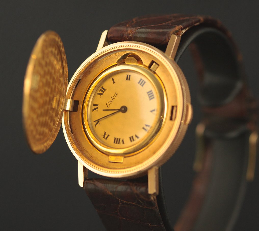Eska gold hotsell coin watch