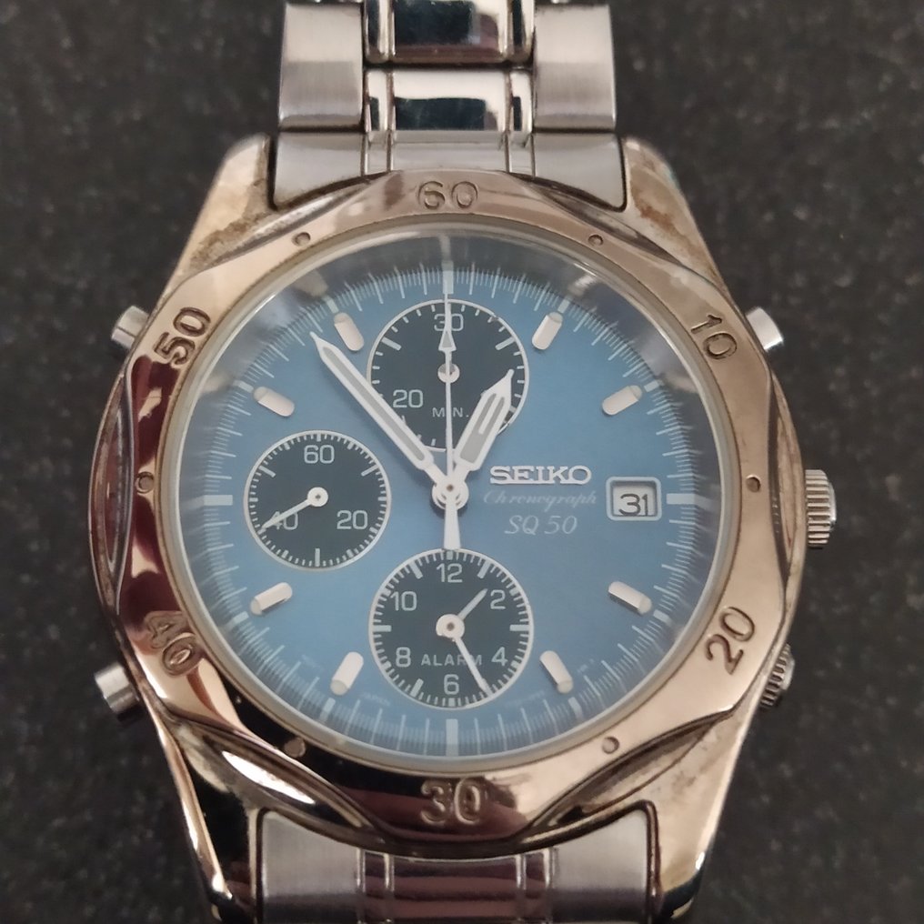 Seiko new arrivals chronograph sq50