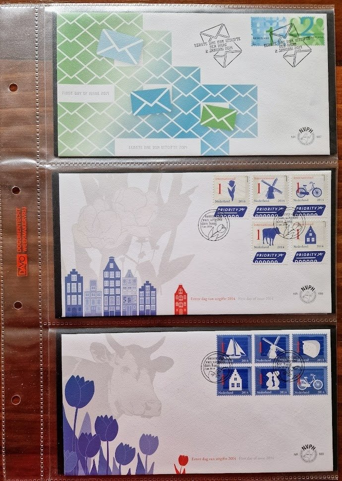 Netherlands - FDCs 2014 - Complete volume NVPH E687 to E705 - Catawiki