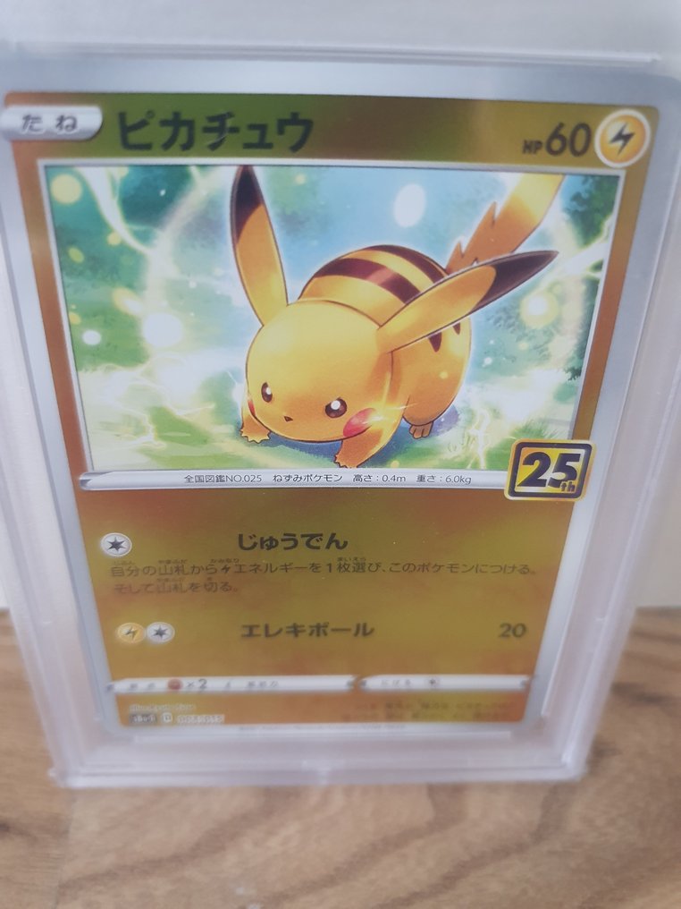 Pokémon - 1 Graded card - Pikachu - Promo - 003/015 - Holo - 25th