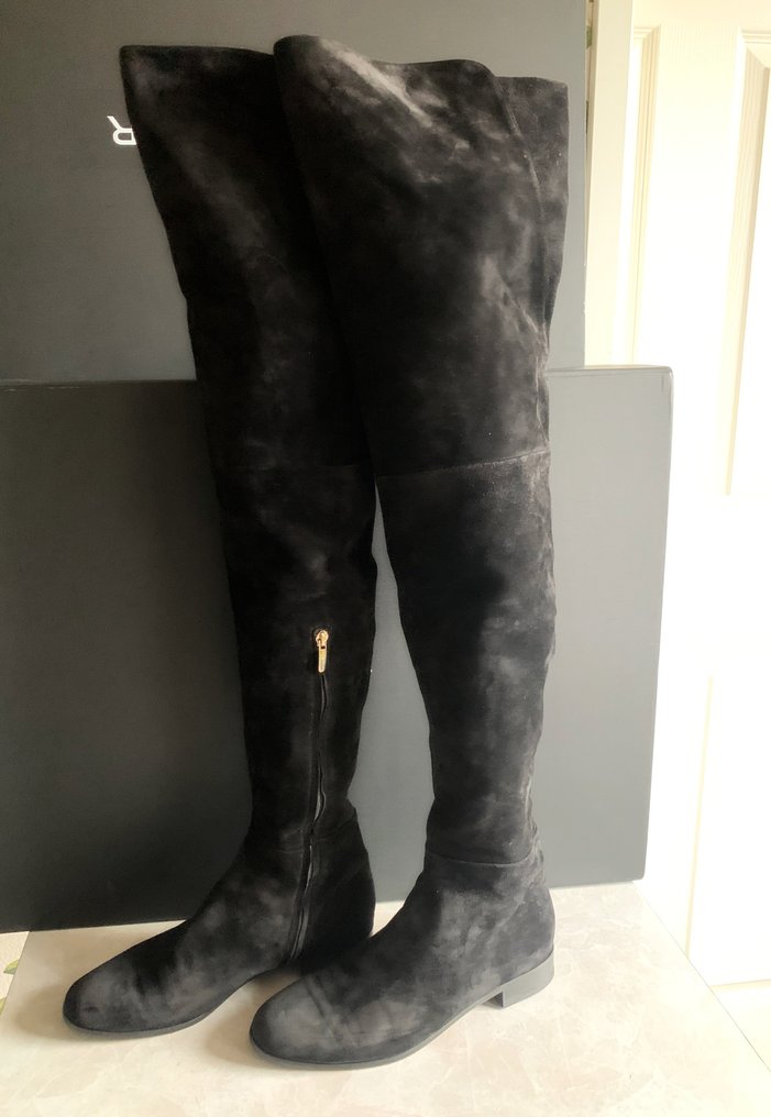 Sergio rossi over the knee boots discount