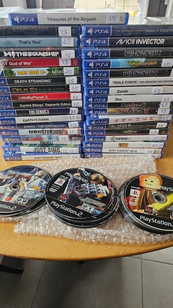 Sony 35 Playstation 4 sealed games and 20 playstation of the