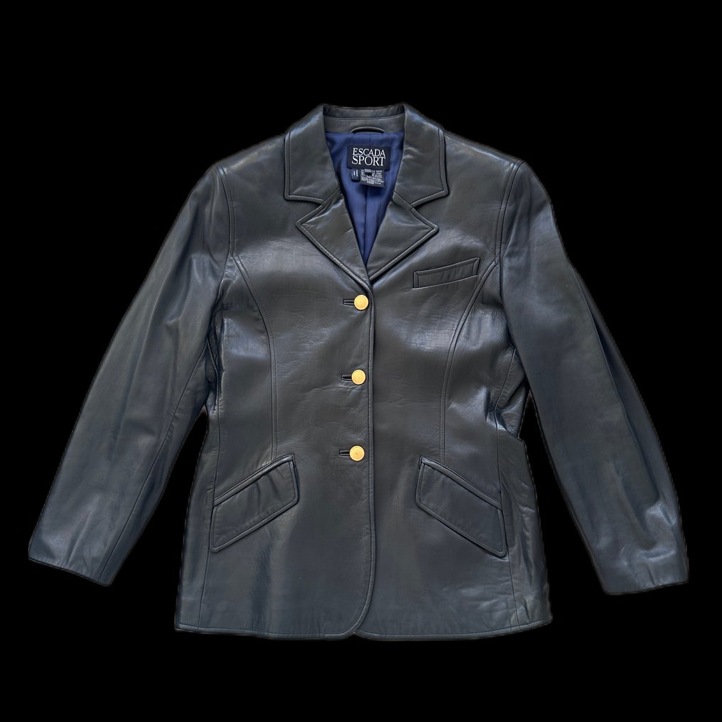 Escada sport deals leather jacket