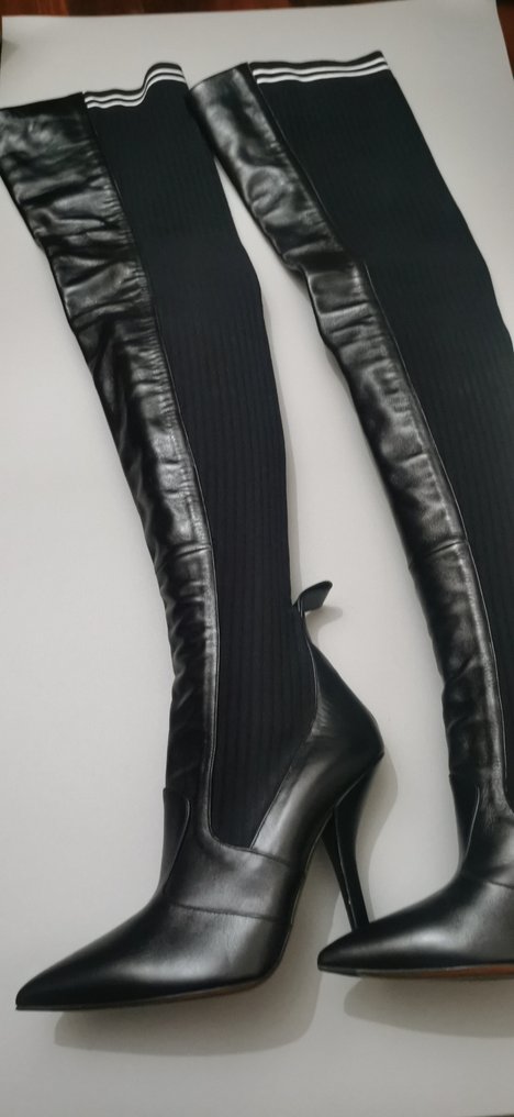 Fendi over the knee boots store
