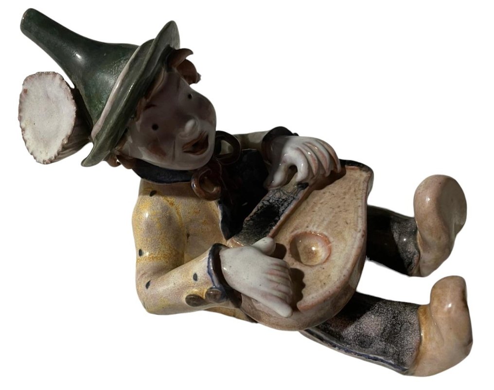 Anzengruber Keramik Wien Leopold Anzengruber Sculpture, Suonatore