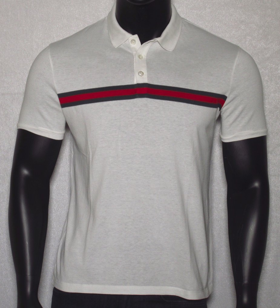 Grey online gucci polo