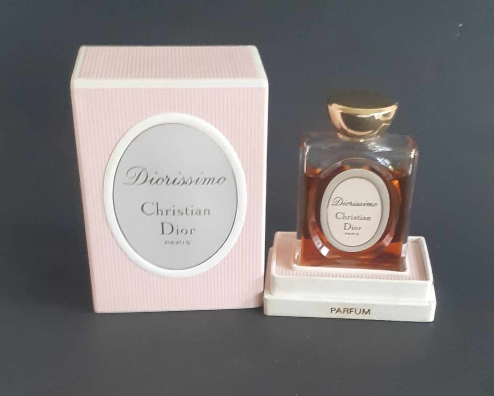 Christian Dior Perfume flask 1 Old Diorissimo perfume bottle