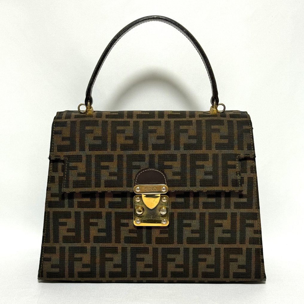 Fendi zucca best sale box bag