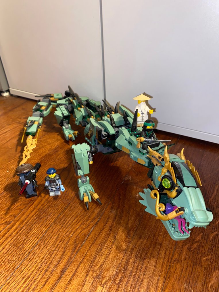 Lego ninjago green ninja mech dragon discount