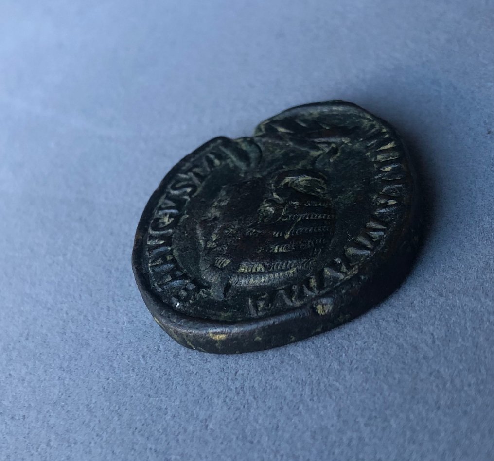 Impero romano. Giulia Mamea (Augusta, 222235 d.C.). Sestertius Roma