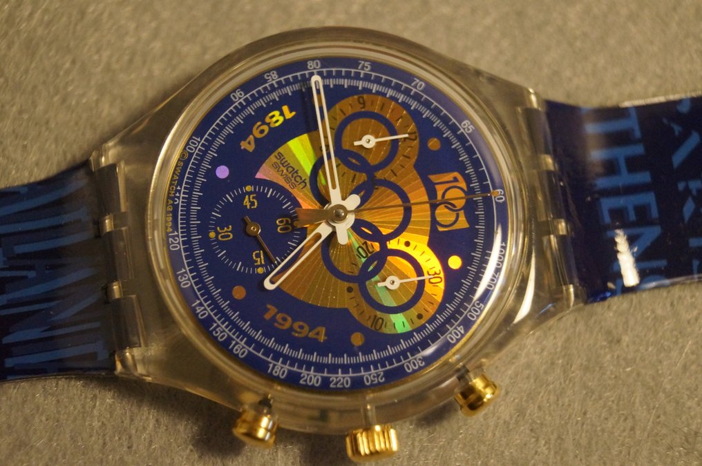 Vintage swatch clearance chronograph