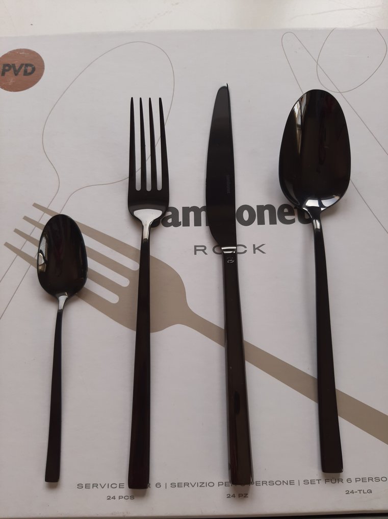 Sambonet - Cutlery set (1) - Rock - PVD - Catawiki
