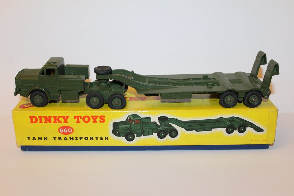 Dinky toys mighty antar tank transporter hotsell