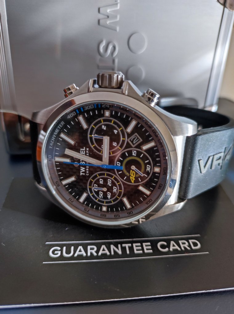 Tw steel vr46 pilot quartz watch sale