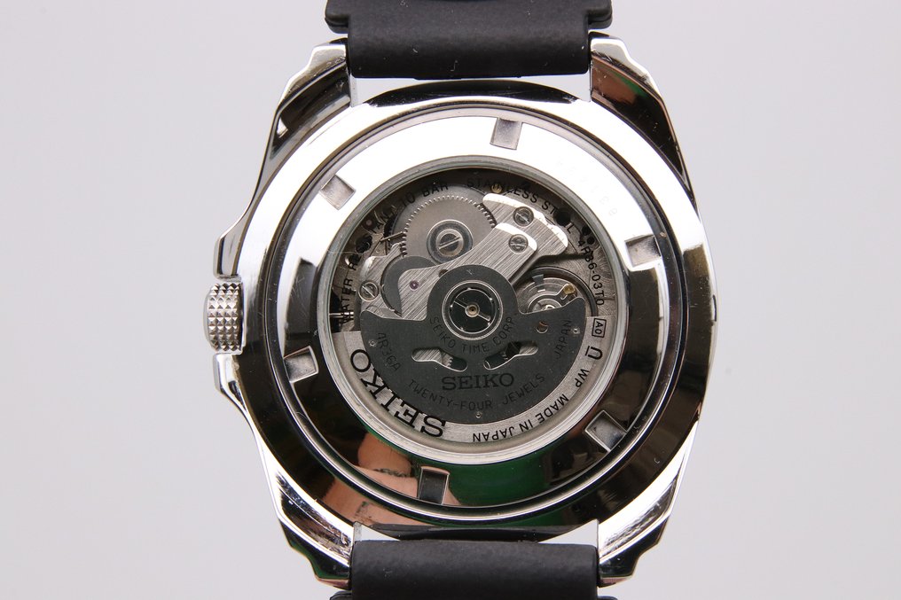 Seiko Men 5 Sports SRP601J Dracula Monster Automatic Diver