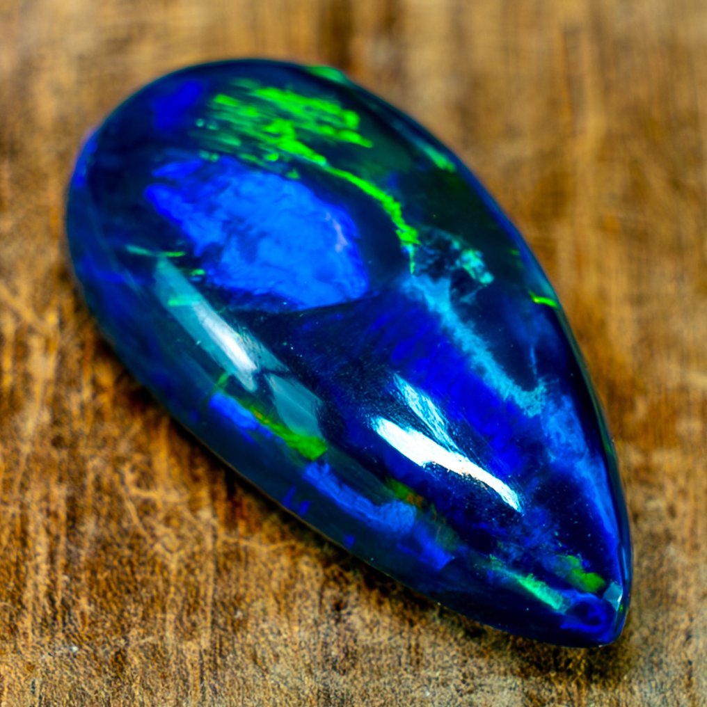 Rare black opal sale