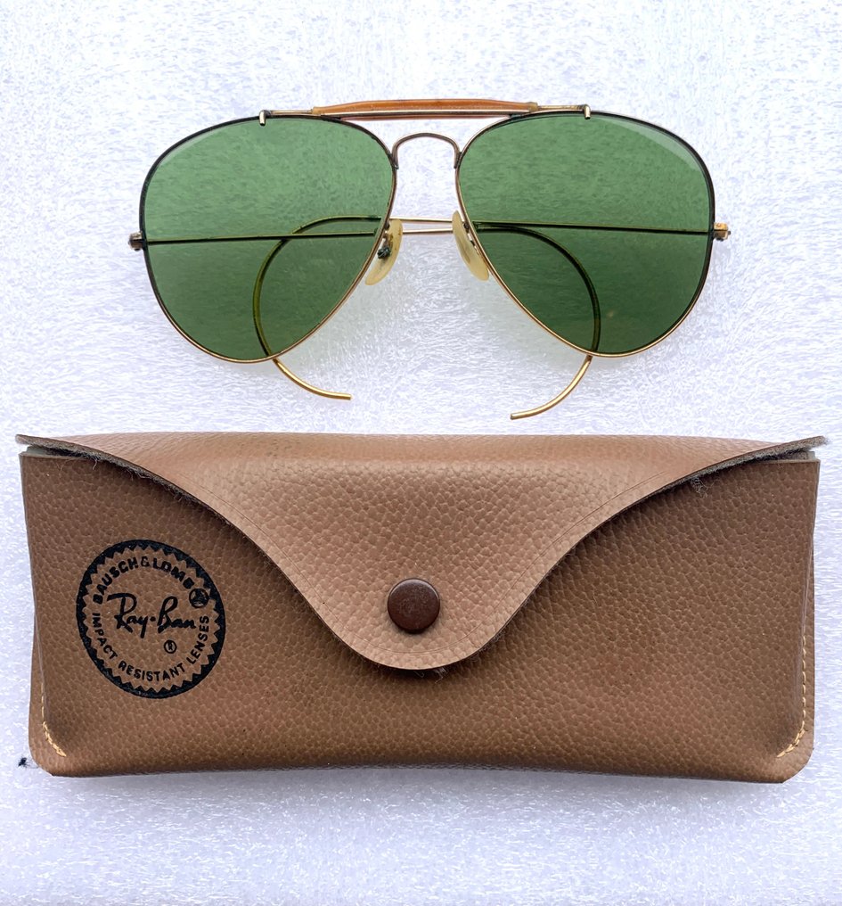 Bausch Lomb U.S.A Ray Ban Outdoorsman Vintage 58mm Zonnebril