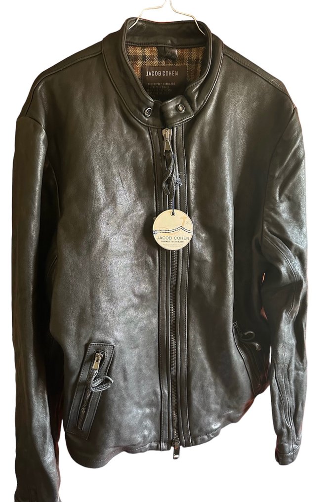 Jacob cohen sales leather jacket