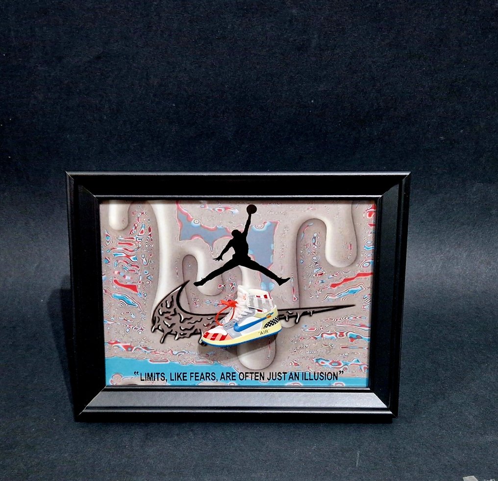 Parra off white jordan 1 top