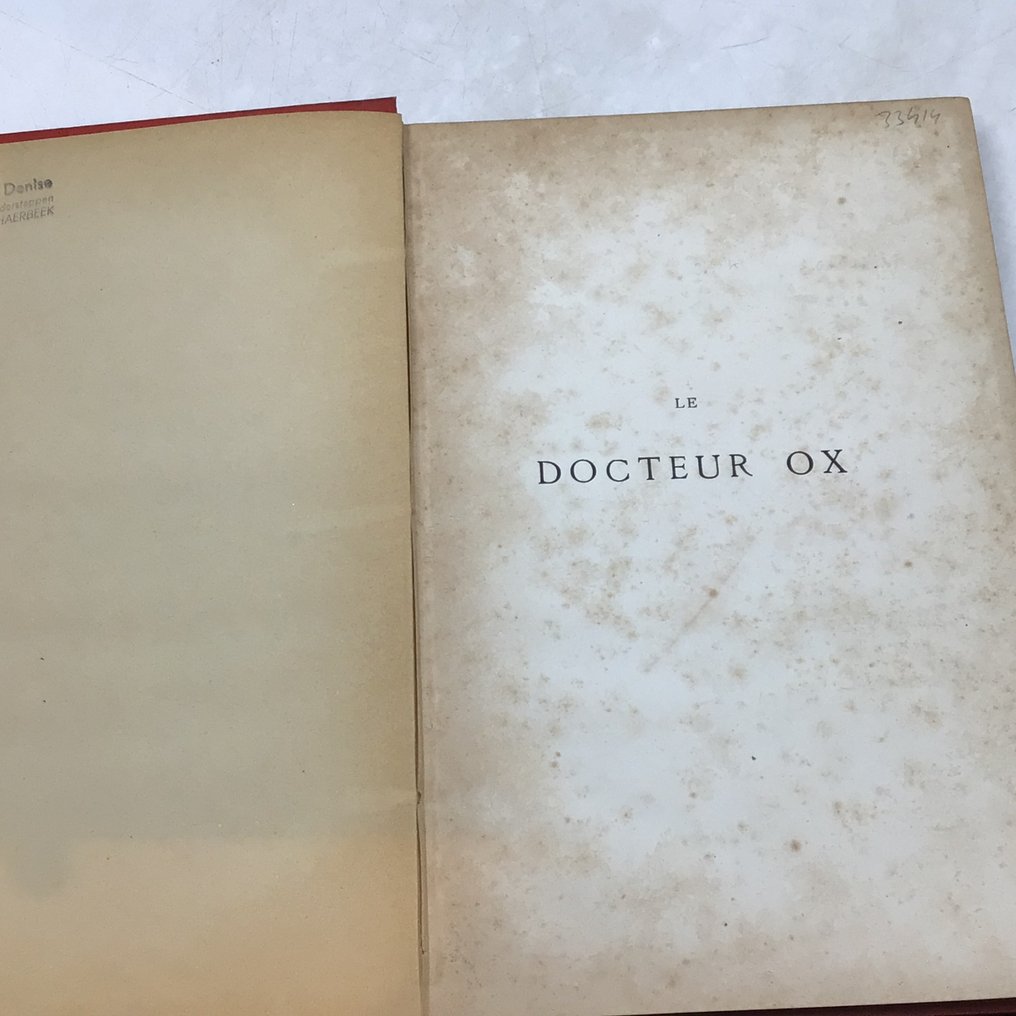 Jules Verne Le Docteur Ox 1891 Catawiki