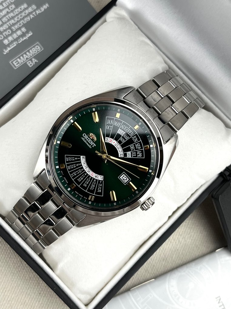 Orient NO RESERVE PRICE Multi Year Calendar RA BA0002E10B
