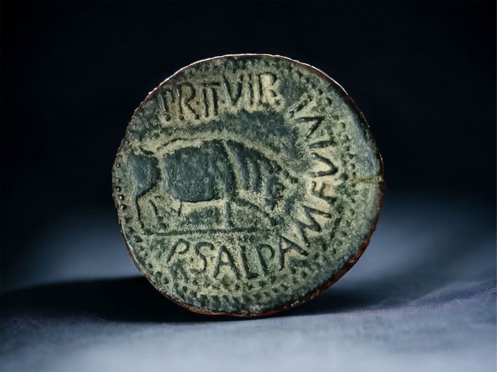 Hispania, Celsa, Colonia Lépida. As 5030 BC Catawiki