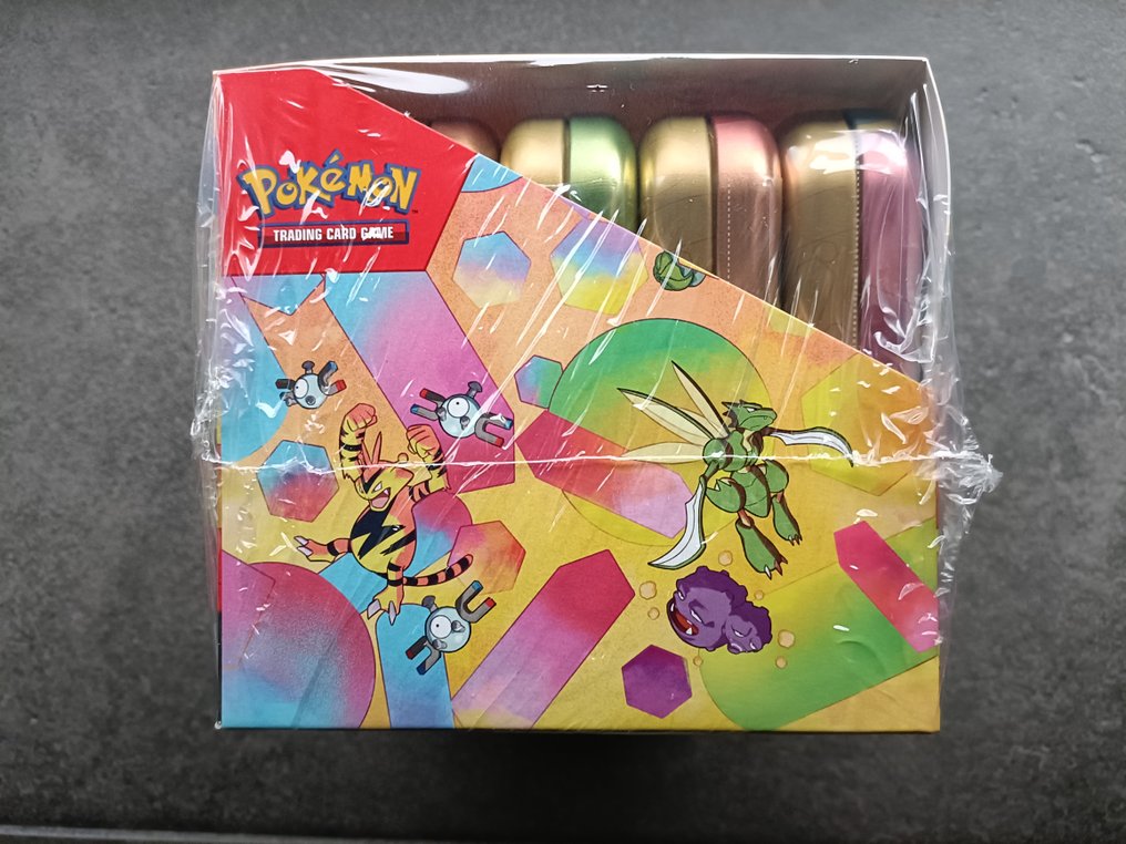 Pokemon 151 tin display (English) 1 Sealed box Catawiki